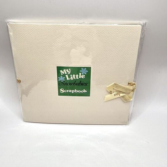 Dept. 56 Snowbabies "Scrapbook Crazy" Item #56.69444 Original Box W/Scrapbook - Picture 5 of 10